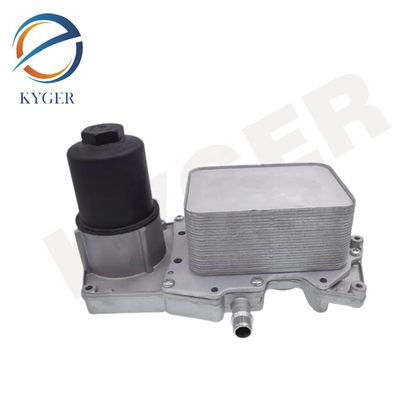 comprare KYGER Alta qualità raffreddatore dell'olio motore Radiatore in alluminio AL3Q6B624-DB Per Land Rover Range Rover 448DT 2013- LR022895 fabbricazione online