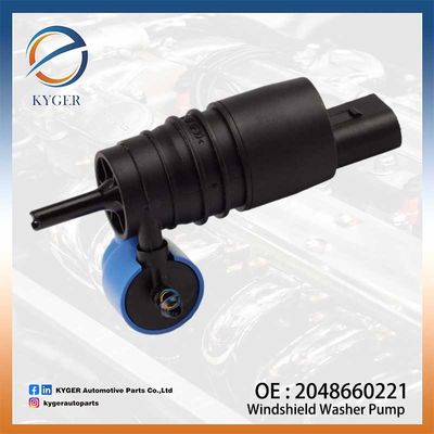 comprare Pompa di pulizia del parabrezza Pompa di lavaggio del parabrezza 2048660221 204 866 02 21 21 2108691021 4548600126 per Mercedes Benz W245 S204 fabbricazione online