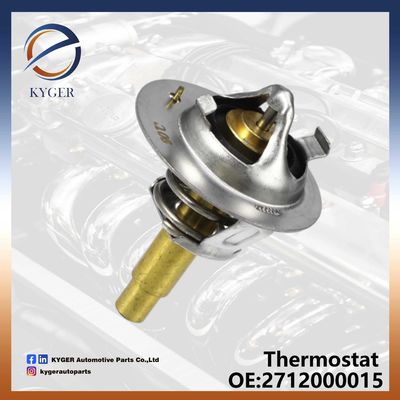 comprare 271 200 00 15 Termostato per refrigerante automatico 2712030375 2712030575 per Mercedes Benz W203 W204 W211 C230 fabbricazione online