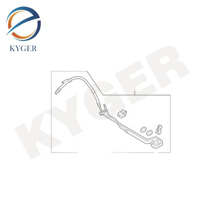 Freelander 2 Tubo di pressione del volante LR044590 per Land Rover 2014 L359