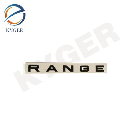 LR026394 Logo di copertura nera, logo di porta posteriore, gamma LR026395 LR026396 LR026397 LR030775 LR038706 Per Land Rover