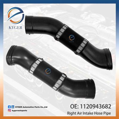 Tubo di aspirazione dell'aria destro 1120943682 112 094 36 82 A1120943682 per Mercedes Benz W220