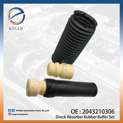 Set tampone di gomma per assorbente d'urto 2043210306 204 321 03 06 A2043210306 per Mercedes Benz W204 S204 C180 C200 C250 C220