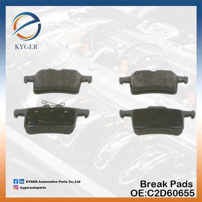 C2D60655 C2D3792 Accessori per auto Paste freno 4 pezzi per set per Jaguar XF XK XJ S-TYPE